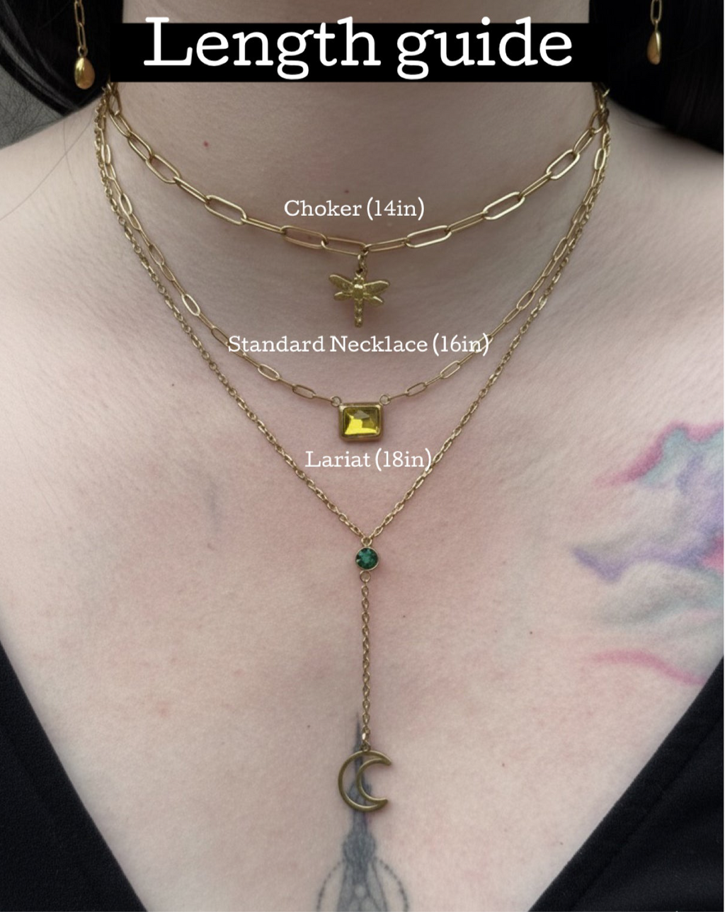 Serena Lariat Necklace